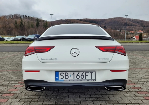 Mercedes-Benz CLA cena 213900 przebieg: 9977, rok produkcji 2023 z Biała małe 379